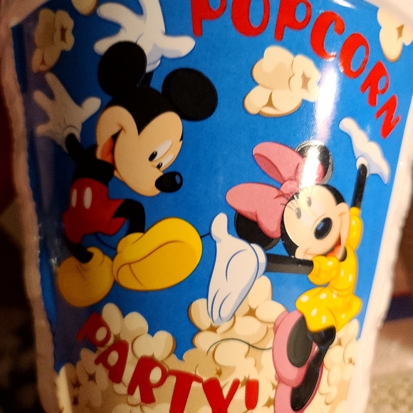 FLASH SALE DISCOUNTED $49 vintage  DisneyDisney Ceramic Popcorn Buckets Bowl set - Picture 5 of 10